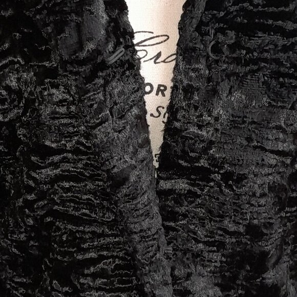 Valerie Stevens Vintage Faux Persian Lamb Jacket NWT - Picture 3 of 7